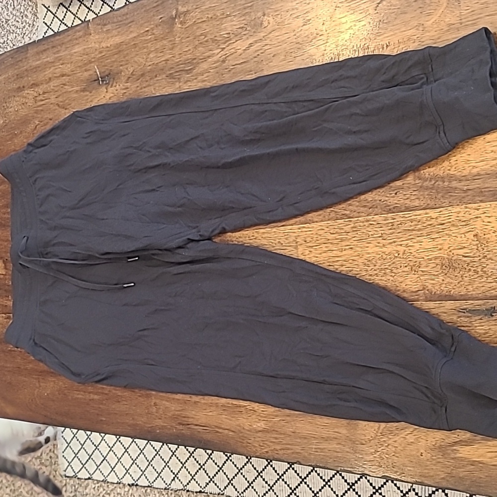 Lululemon Ready To Rulu Jogger Pant Women's Size 8 Black Yoga Gym Casual Comfort